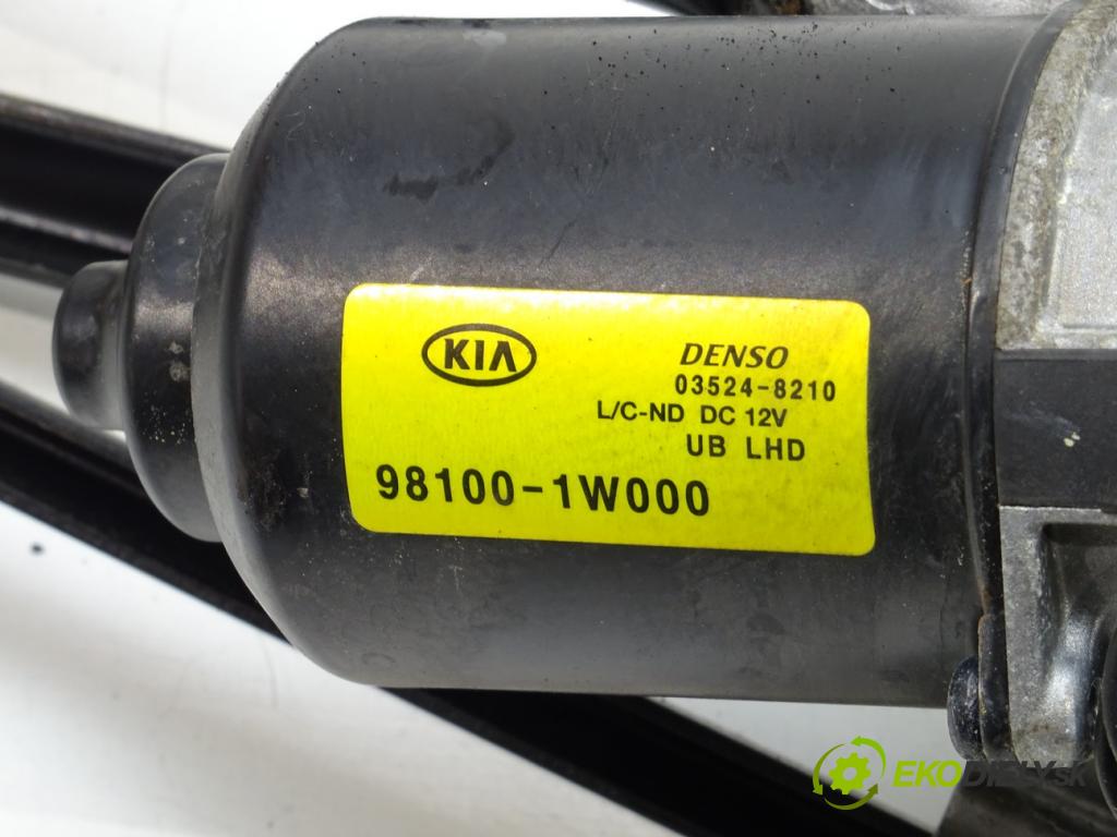 KIA RIO III (UB) 2011 - 2017    1.2 CVVT 62 kW [84 KM] benzyna 2014 - 2017  Mechanizmus stieračov predný 98100-1W000 (Motorčeky stieračov predné)
