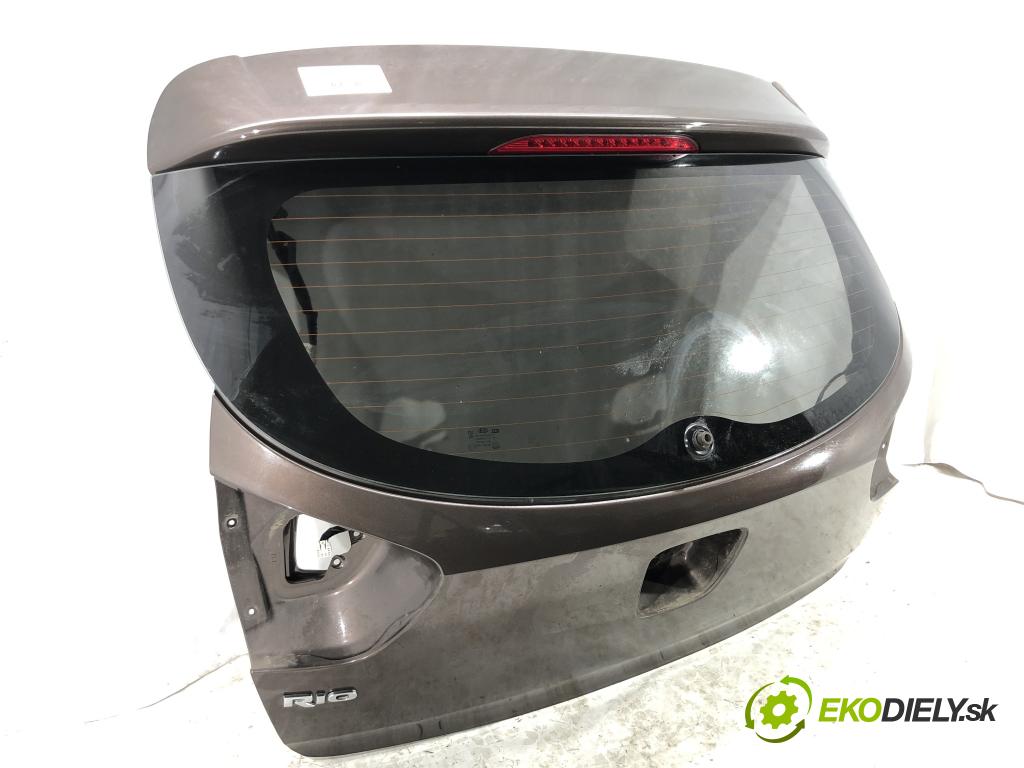 KIA RIO III (UB) 2011 - 2017    1.2 CVVT 62 kW [84 KM] benzyna 2014 - 2017  zadní část kapota  (Zadní kapoty)
