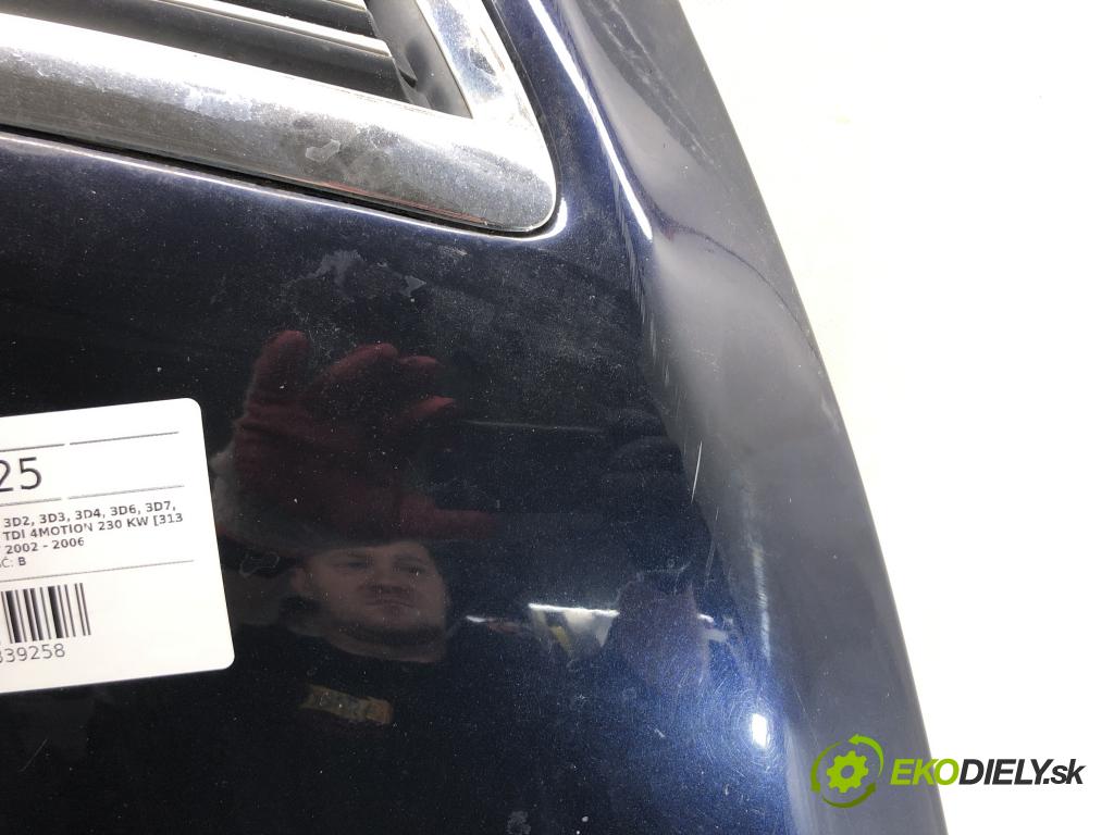 VW PHAETON (3D1, 3D2, 3D3, 3D4, 3D6, 3D7, 3D8, 3D9) 2002 - 2016    5.0 V10 TDI 4motion 230 kW [313 KM] olej napędowy   kapota