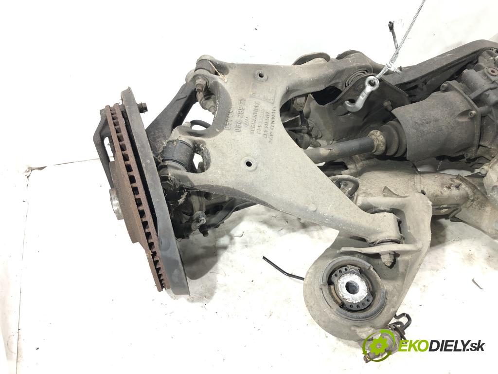 VW PHAETON (3D1, 3D2, 3D3, 3D4, 3D6, 3D7, 3D8, 3D9) 2002 - 2016    5.0 V10 TDI 4motion 230 kW [313 KM] olej napędowy   zadní část výztuha 3D0505235AA