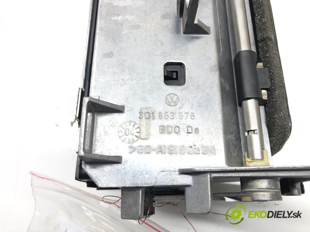 VW PHAETON (3D1, 3D2, 3D3, 3D4, 3D6, 3D7, 3D8, 3D9) 2002 - 2016    5.0 V10 TDI 4motion 230 kW [313 KM] olej napędowy   Mriežky kúrenia stredna 3D1853204 3D1853578 (Mriežky kúrenia (fukáre))