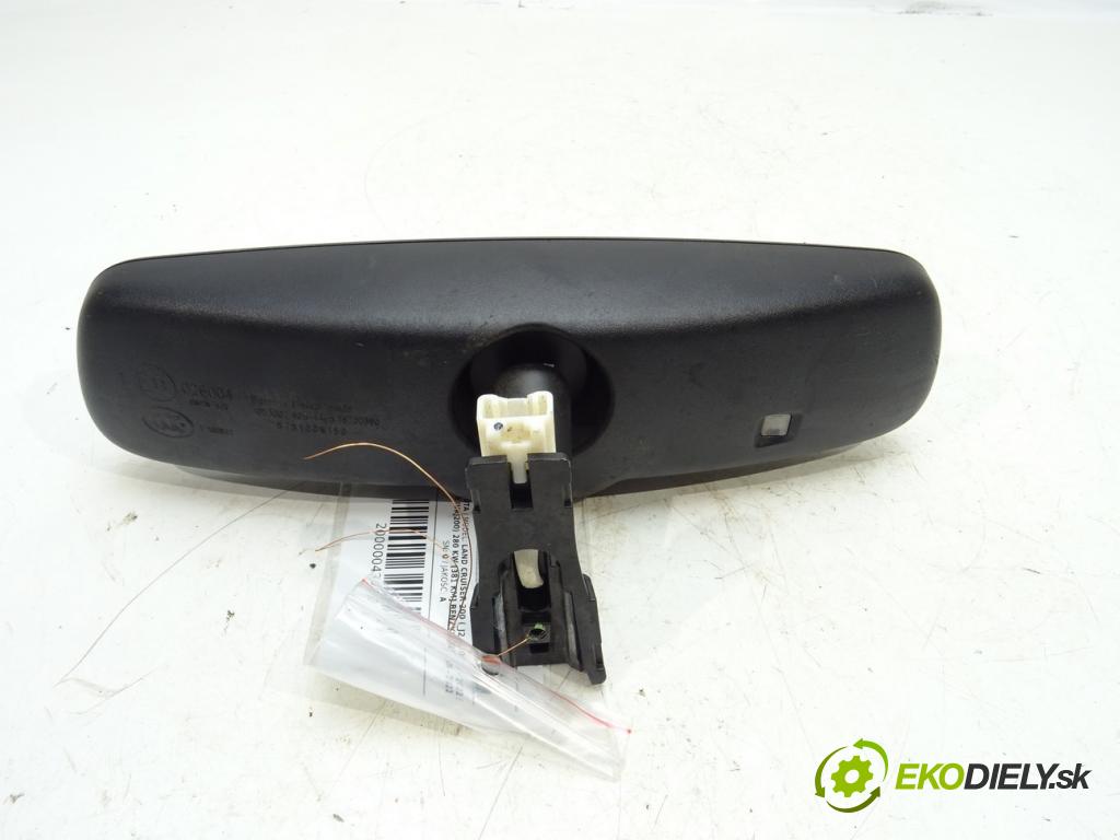 TOYOTA LAND CRUISER 200 (_J2_) 2007 - 2022    5.7 V8 (URJ200) 280 kW [381 KM] benzyna 2008 - 202  zpětné zrcátko vnitřní 878100W150 (Světla vnitřní)