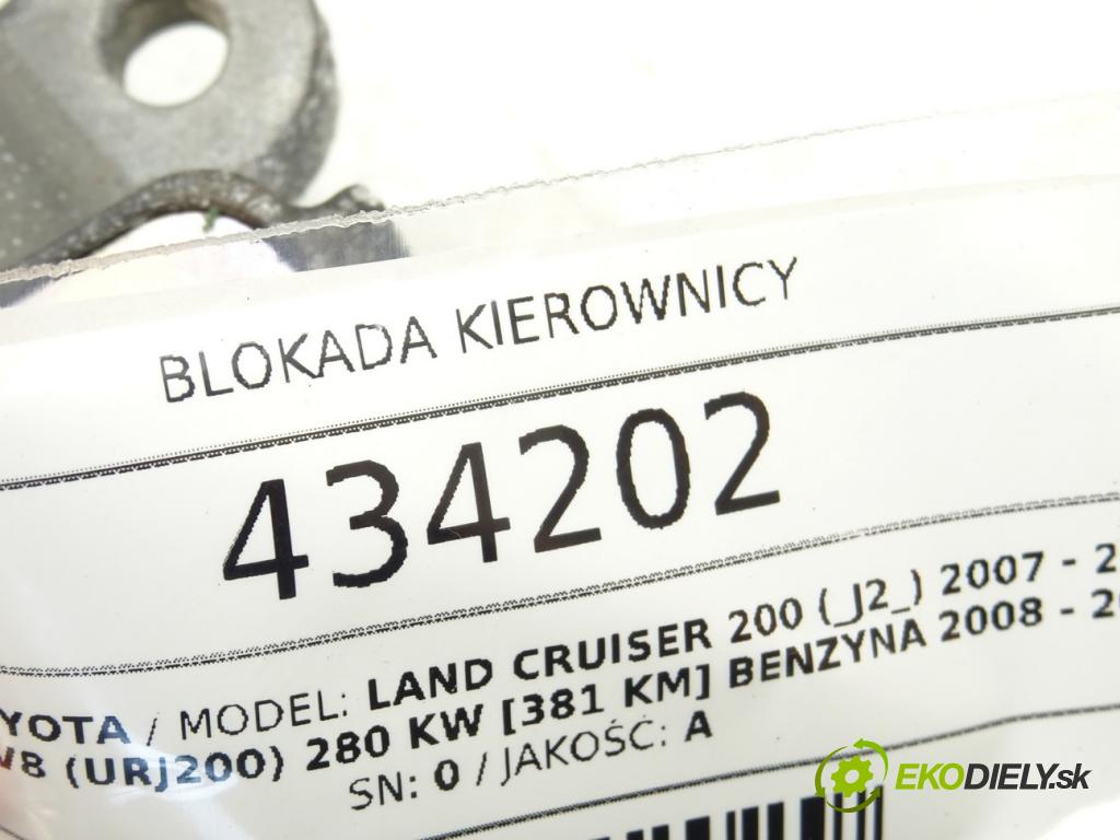 TOYOTA LAND CRUISER 200 (_J2_) 2007 - 2022    5.7 V8 (URJ200) 280 kW [381 KM] benzyna 2008 - 202  blokáda volantu 45020-30-19 (Ostatné)