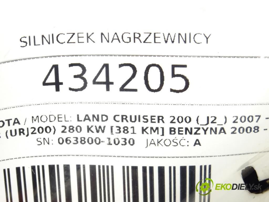 TOYOTA LAND CRUISER 200 (_J2_) 2007 - 2022    5.7 V8 (URJ200) 280 kW [381 KM] benzyna 2008 - 202  Motorček kúrenia 063800-1030 (Motorčeky kúrenia)