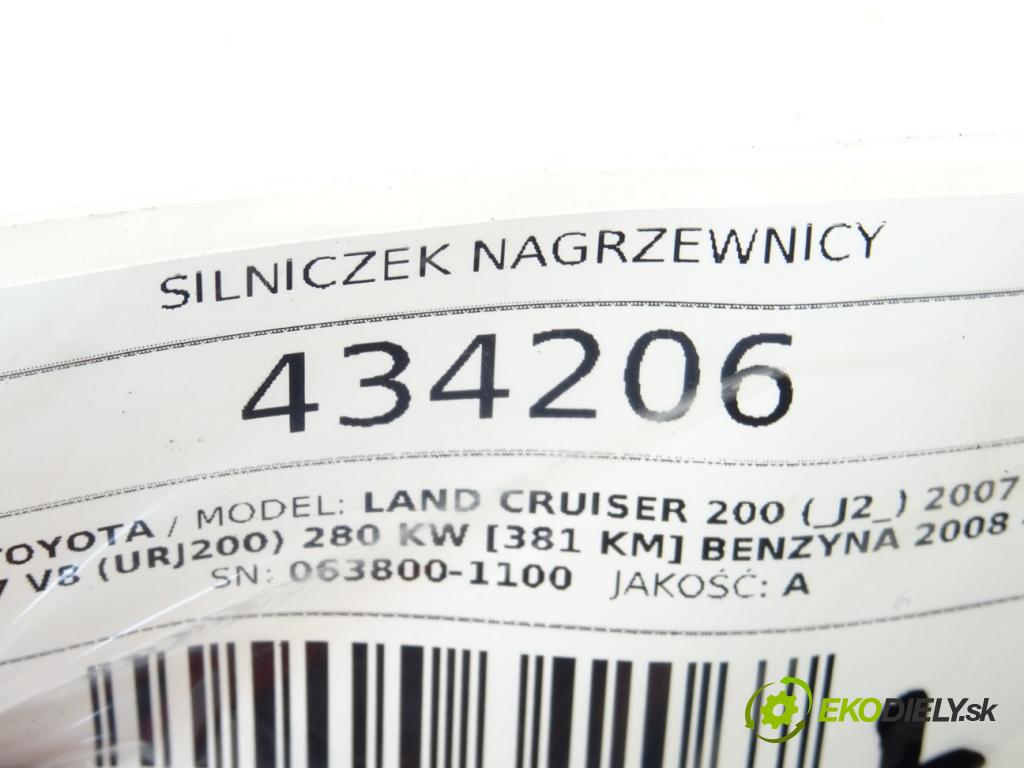 TOYOTA LAND CRUISER 200 (_J2_) 2007 - 2022    5.7 V8 (URJ200) 280 kW [381 KM] benzyna 2008 - 202  Motorček kúrenia 063800-1100 (Motorčeky kúrenia)