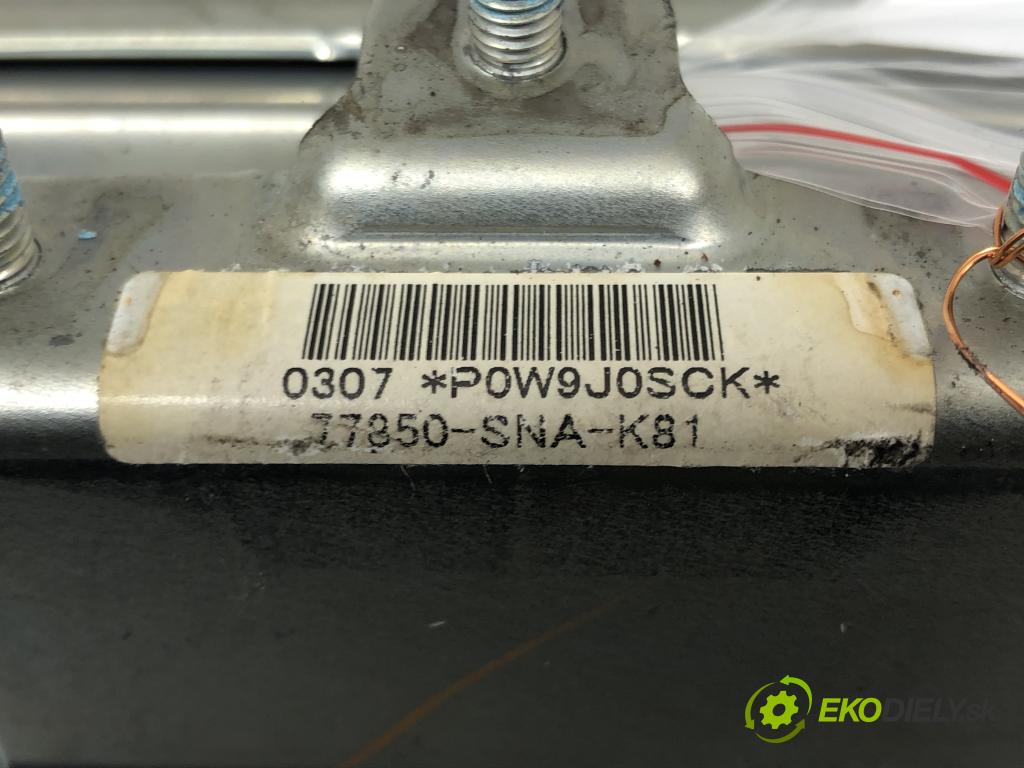 HONDA CIVIC VIII sedan (FD, FA) 2005 - 2022    1.8 (FD1, FD7) 103 kW [140 KM] benzyna 2005 - 2012  AirBag spolujazdca 77850-SNA-K81 (Airbagy)