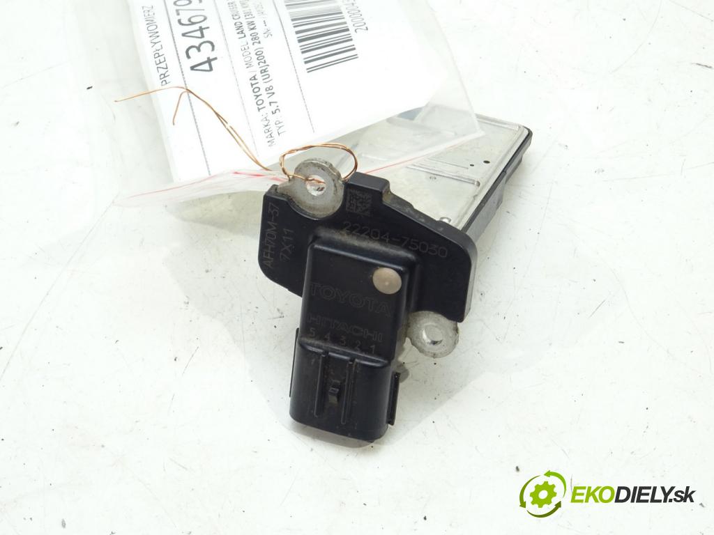 TOYOTA LAND CRUISER 200 (_J2_) 2007 - 2022    5.7 V8 (URJ200) 280 kW [381 KM] benzyna 2008 - 202  Váha vzduchu 22204-75030 (Váhy vzduchu)