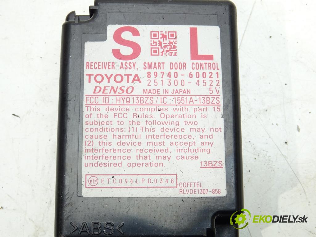 TOYOTA LAND CRUISER 200 (_J2_) 2007 - 2022    5.7 V8 (URJ200) 280 kW [381 KM] benzyna 2008 - 202  Modul 89740-60021 (Ostatné)