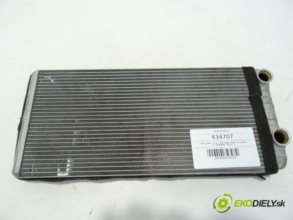 MAN TGX I 2006 - 2022    18.480  Výhrevné teleso, radiátor kúrenia U3263005 (Radiátory kúrenia)