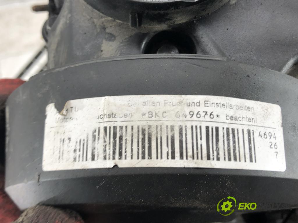 AUDI A3 (8P1) 2003 - 2013    1.9 TDI 77 kW [105 KM] olej napędowy 2003 - 2010  motor BKC (Motory (kompletní))