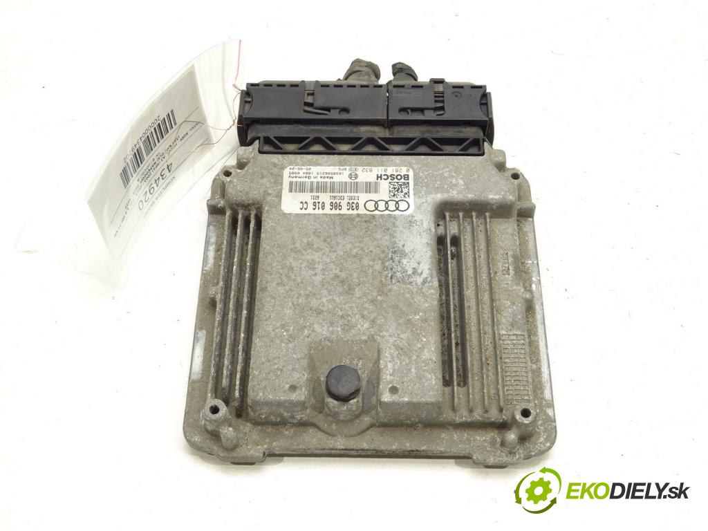 AUDI A3 (8P1) 2003 - 2013    1.9 TDI 77 kW [105 KM] olej napędowy 2003 - 2010  riadiaca jednotka Motor 03G906016CC (Riadiace jednotky)