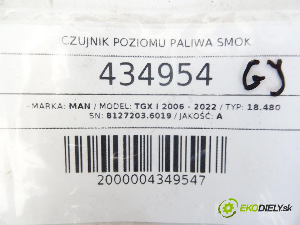 MAN TGX I 2006 - 2022    18.480  snímač hladiny paliva DRAK: 81272036019