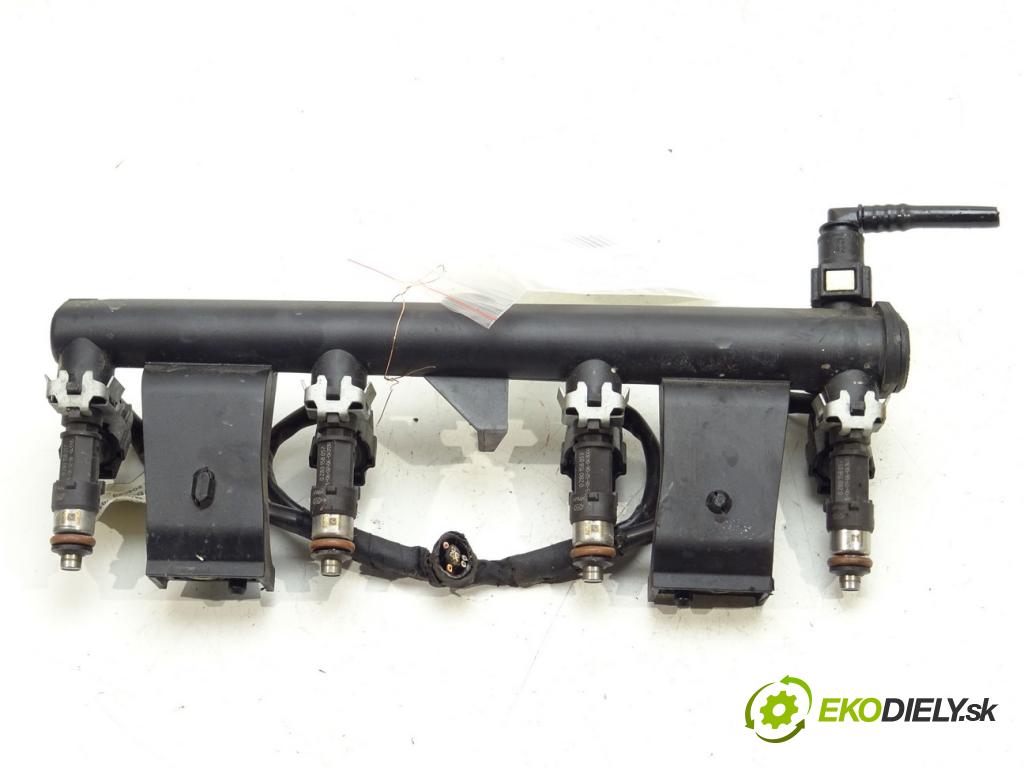 PEUGEOT 1007 (KM_) 2005 - 2022    1.6 16V 80 kW [109 KM] benzyna 2005 - 2022  Lišta vstrekovacia Vstrekovacie ventily 0280158057 (Vstrekovacie lišty)