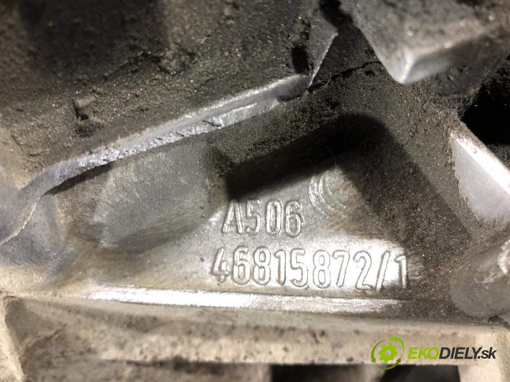 FIAT PANDA (169_) 2003 - 2022    1.3 D Multijet (169.AXC1A) 51 kW [70 KM] olej napę  Prevodovka 46815872/1 (Prevodovky)