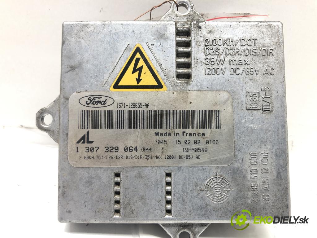 FORD MONDEO III (B5Y) 2000 - 2007    2.0 TDCi 96 kW [130 KM] olej napędowy 2001 - 2007  Menič XENON 1S71-12B655-AA (Riadiace jednotky xenónu)
