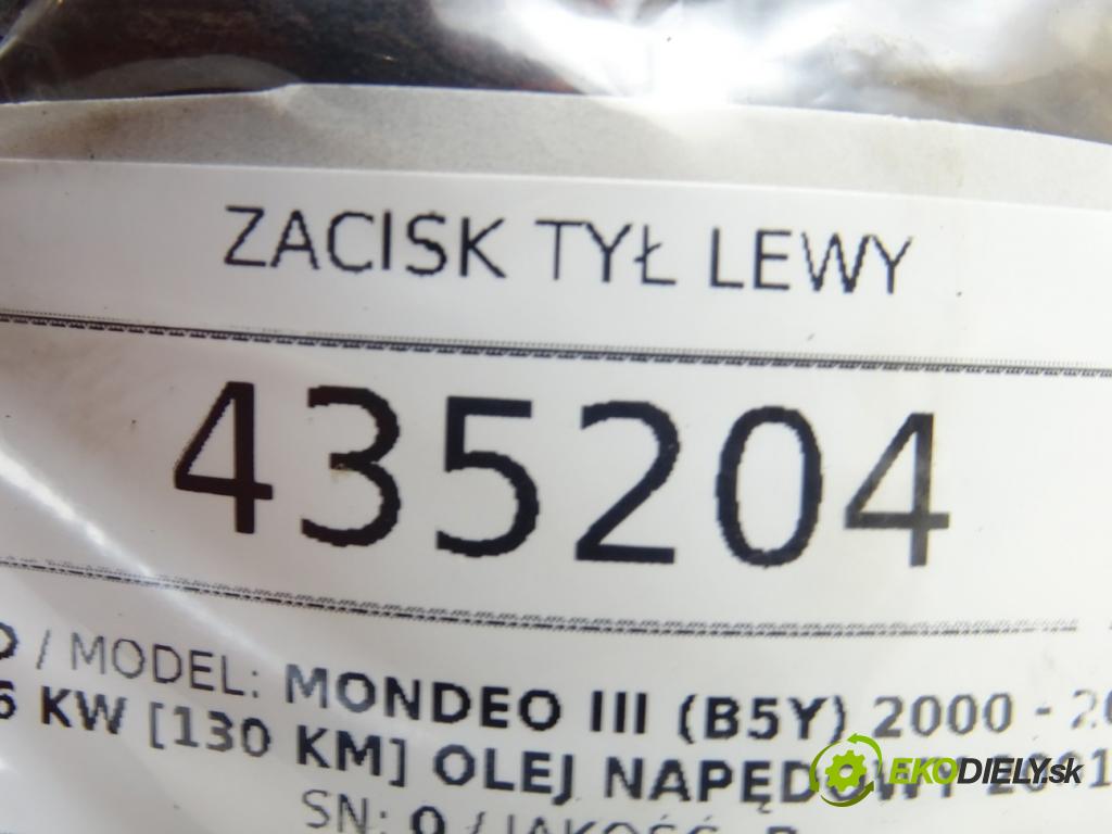 FORD MONDEO III (B5Y) 2000 - 2007    2.0 TDCi 96 kW [130 KM] olej napędowy 2001 - 2007  Brzdič strmeň zad ľavy  (Ostatné)