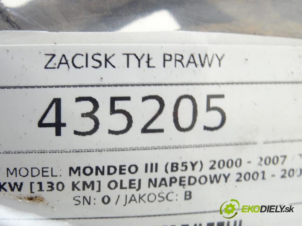 FORD MONDEO III (B5Y) 2000 - 2007    2.0 TDCi 96 kW [130 KM] olej napędowy 2001 - 2007  Brzdič strmeň zad pravy  (Ostatné)