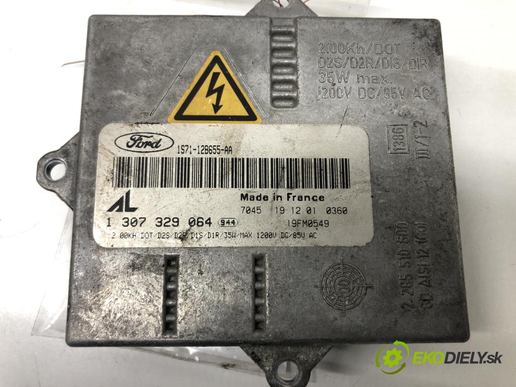 FORD MONDEO III (B5Y) 2000 - 2007    2.0 TDCi 96 kW [130 KM] olej napędowy 2001 - 2007  Menič XENON 1S71-12N655-AA (Riadiace jednotky xenónu)