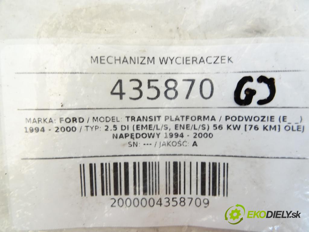 FORD TRANSIT Platforma / podwozie (E_ _) 1994 - 2000    2.5 DI (EME/L/S, ENE/L/S) 56 kW [76 KM] olej napęd  mechanismus stěračů 95VB17508BA