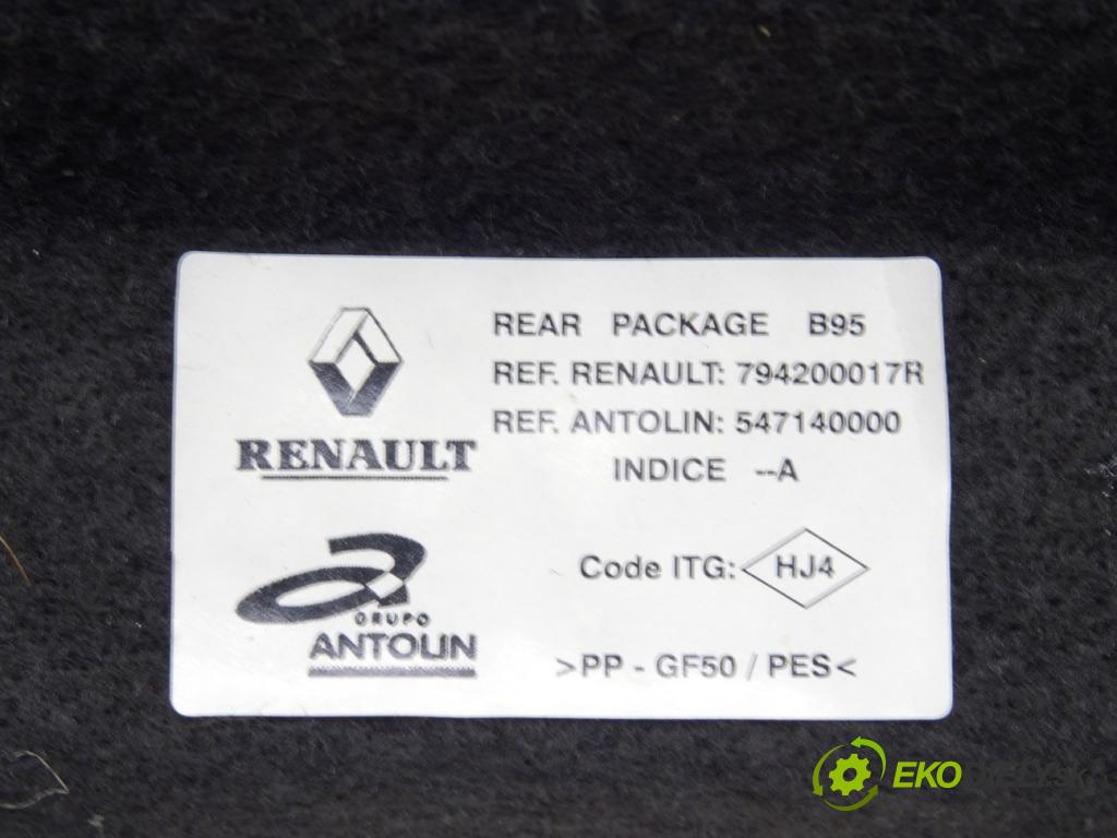 RENAULT MEGANE III liftback (BZ0/1_, B3_) 2008 - 2022    1.5 dCi 78 kW [106 KM] olej napędowy 2009 - 2022  Pláto zadná 794200017R (Pláta zadné)