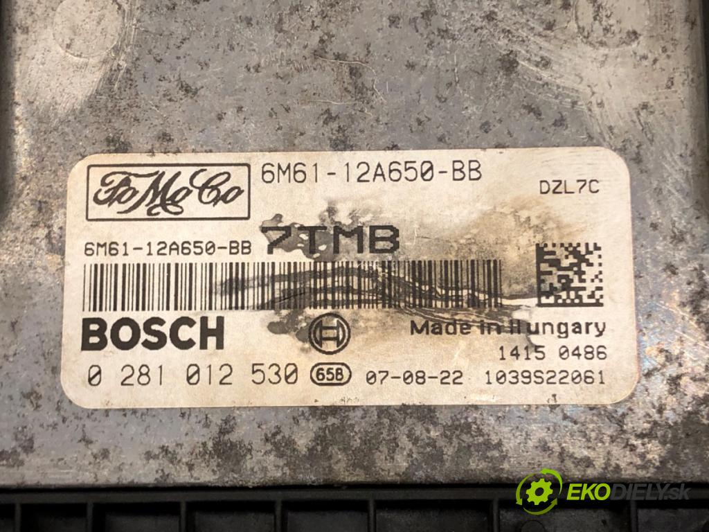MAZDA 3 (BK) 2003 - 2009    1.6 DI Turbo 80 kW [109 KM] olej napędowy 2004 - 2  riadiaca jednotka Motor 6M61-12A650-BB (Riadiace jednotky)