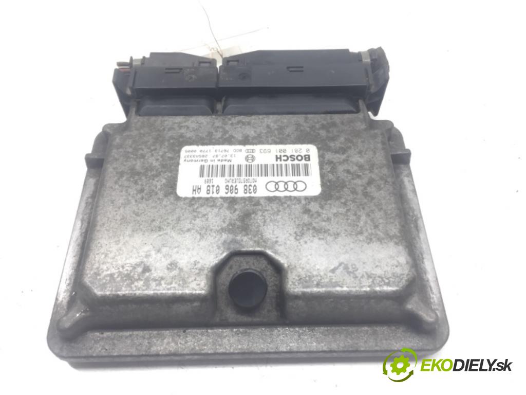 AUDI A3 (8L1) 1996 - 2006    1.9 TDI 66 kW [90 KM] olej napędowy 1996 - 2001  riadiaca jednotka Motor 038906018AH (Riadiace jednotky)