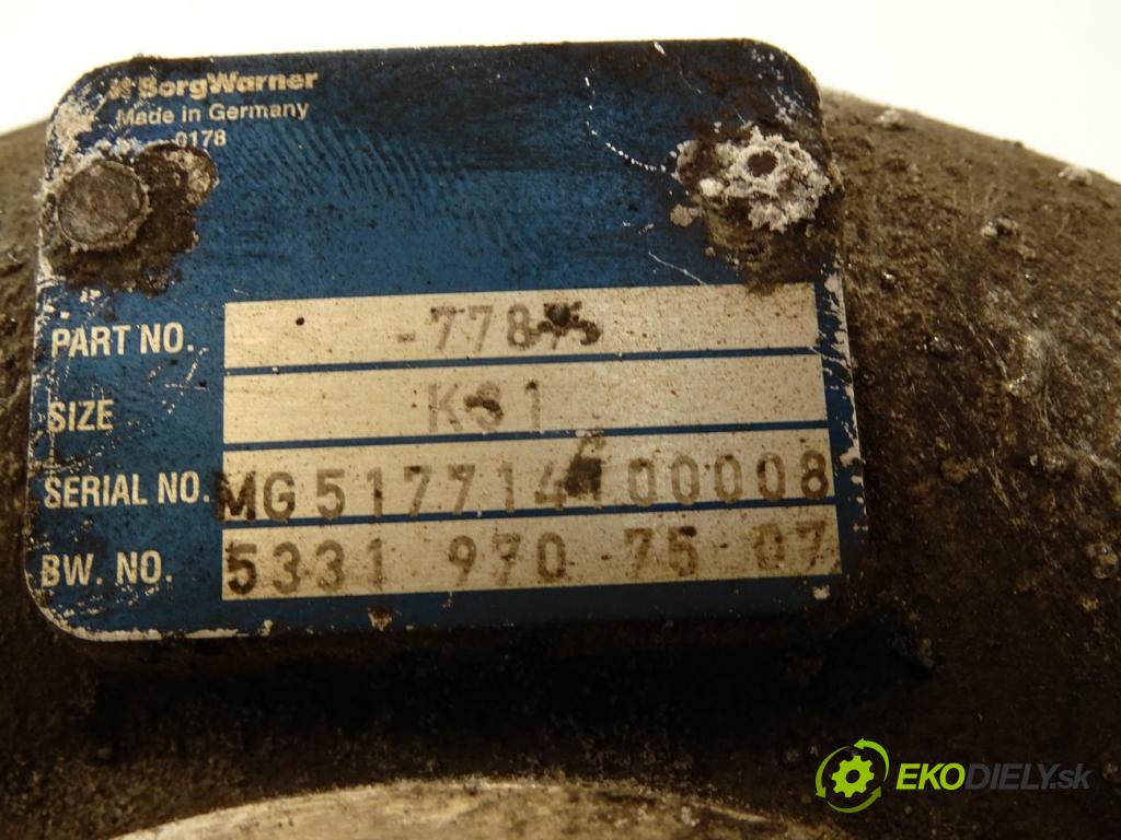 MAN TGX I 2006 - 2022    18.480  Turbodúchadlo,turbo 53319707507 (Turbodúchadlá (kompletné))