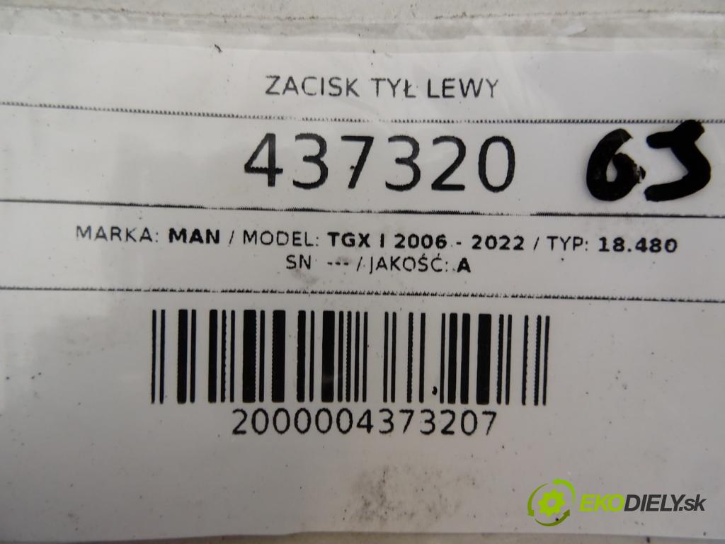 MAN TGX I 2006 - 2022    18.480  Brzdič strmeň zad ľavy  (Ostatné)