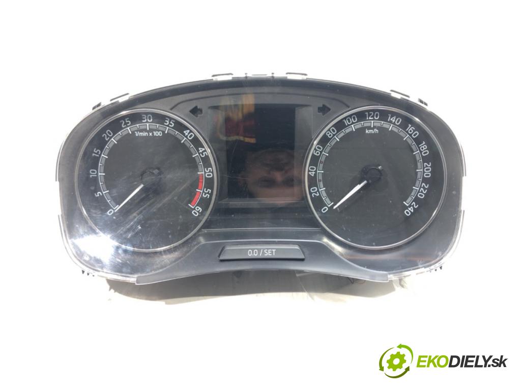 SKODA RAPID (NH3, NK3, NK6) 2012 - 2022    1.6 TDI 85 kW [115 KM] olej napędowy 2015 - 2019  Prístrojovka 5JA920701B (Prístrojové dosky, displeje)