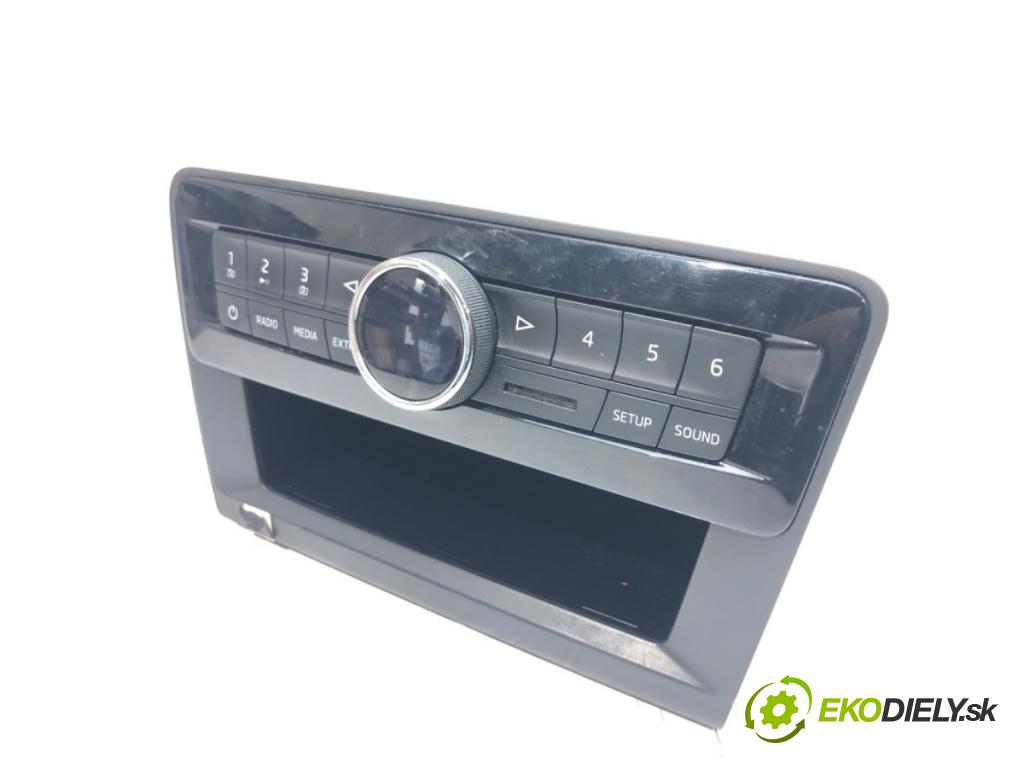 SKODA RAPID (NH3, NK3, NK6) 2012 - 2022    1.6 TDI 85 kW [115 KM] olej napędowy 2015 - 2019  RADIO 5JA035872B (Audio zariadenia)