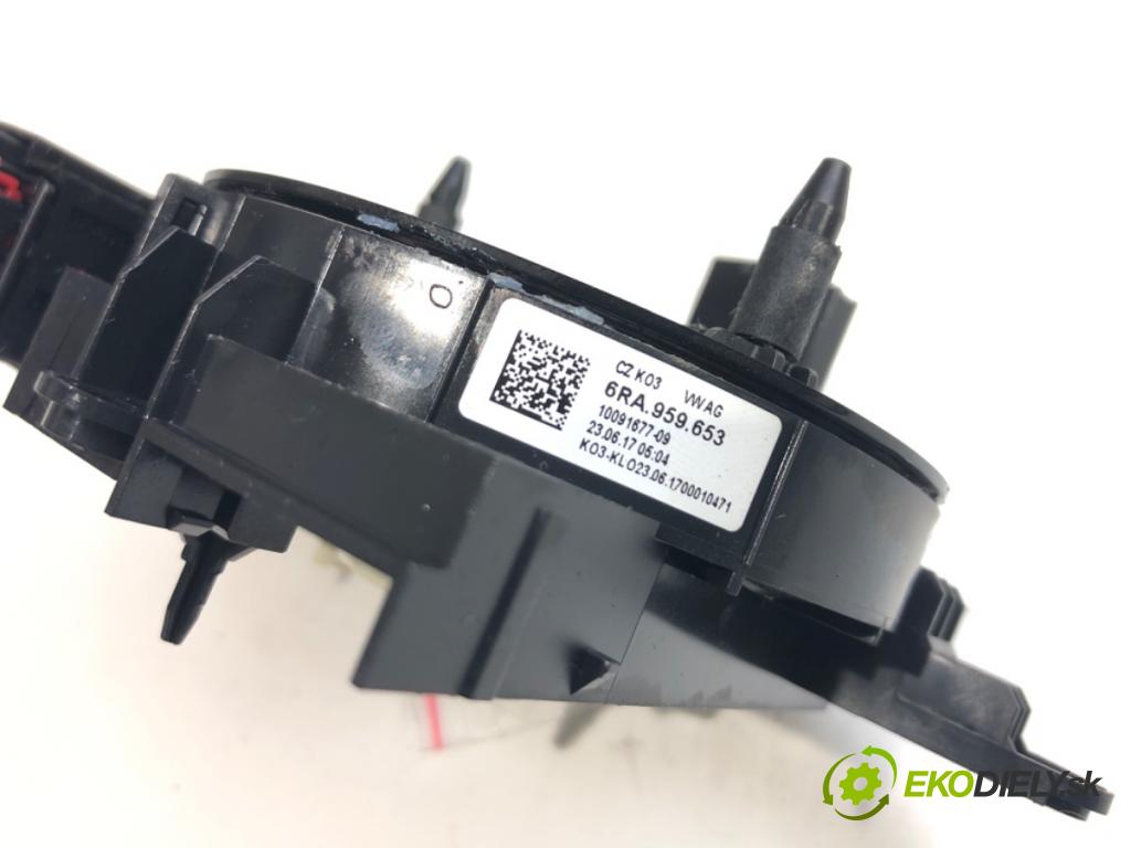 SKODA RAPID (NH3, NK3, NK6) 2012 - 2022    1.6 TDI 85 kW [115 KM] olej napędowy 2015 - 2019  Krúžok, slimák airbag 6RA959653 (Airbagy)