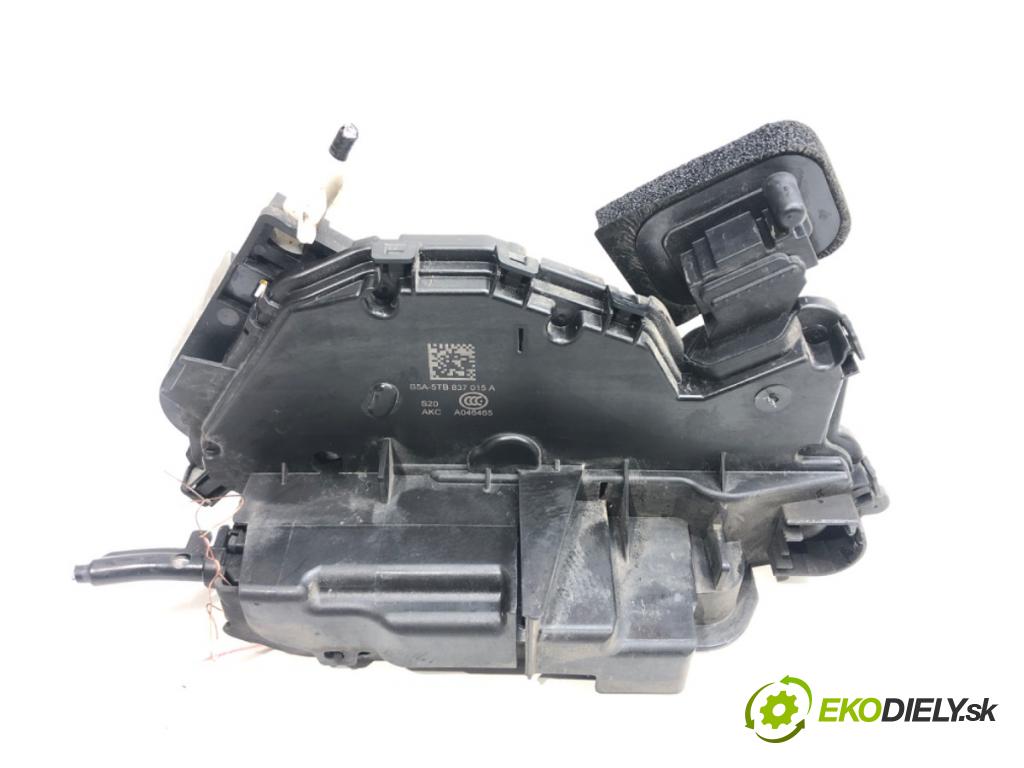 SKODA RAPID (NH3, NK3, NK6) 2012 - 2022    1.6 TDI 85 kW [115 KM] olej napędowy 2015 - 2019  zámok přední část levý 5TB837015A