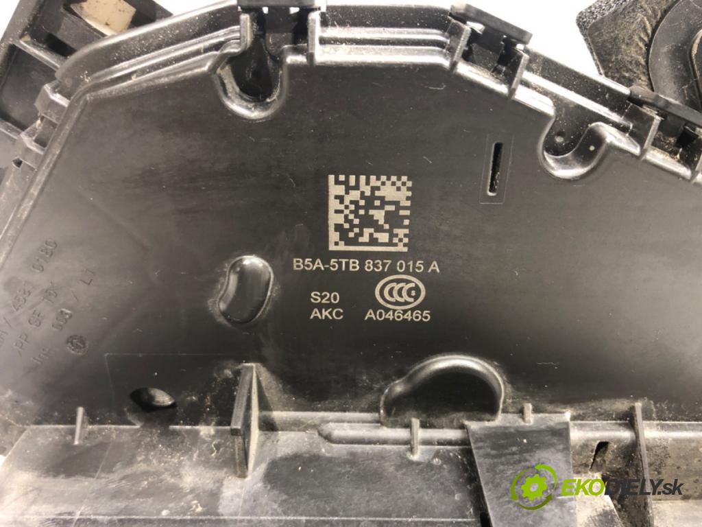 SKODA RAPID (NH3, NK3, NK6) 2012 - 2022    1.6 TDI 85 kW [115 KM] olej napędowy 2015 - 2019  zámok přední část levý 5TB837015A