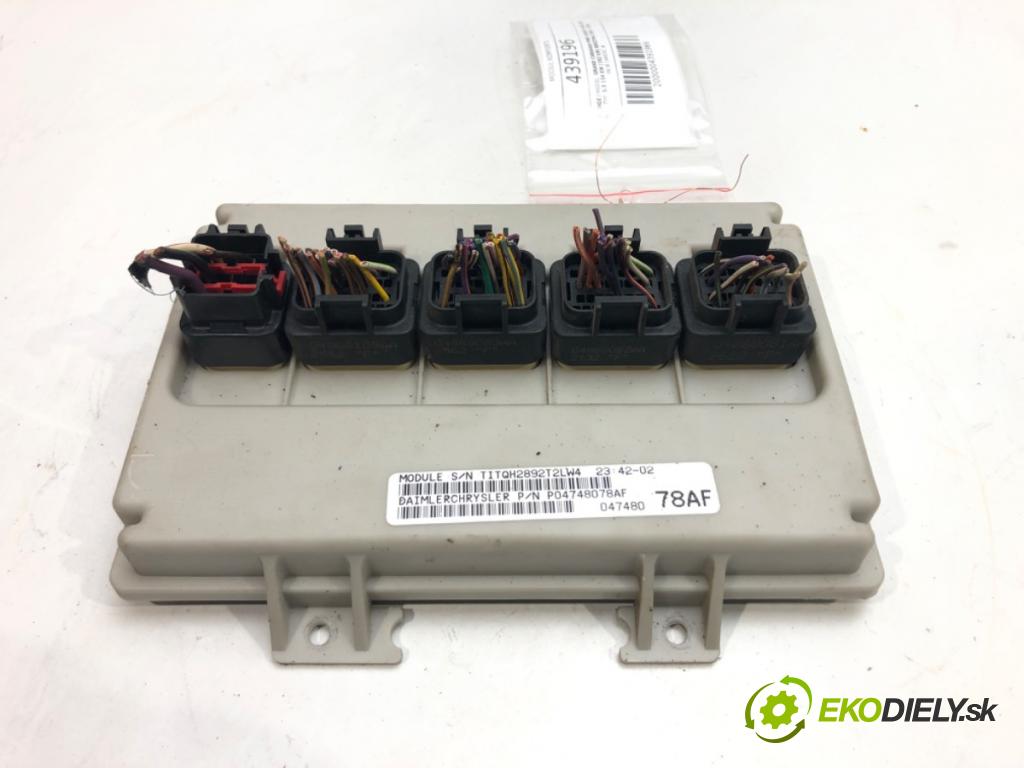 DODGE GRAND CARAVAN Mini Cargo Van 2000 - 2007    3.3 134 kW [182 KM] benzyna 2003 - 2006  Modul komfortu P04748078AF (Moduly komfortu)