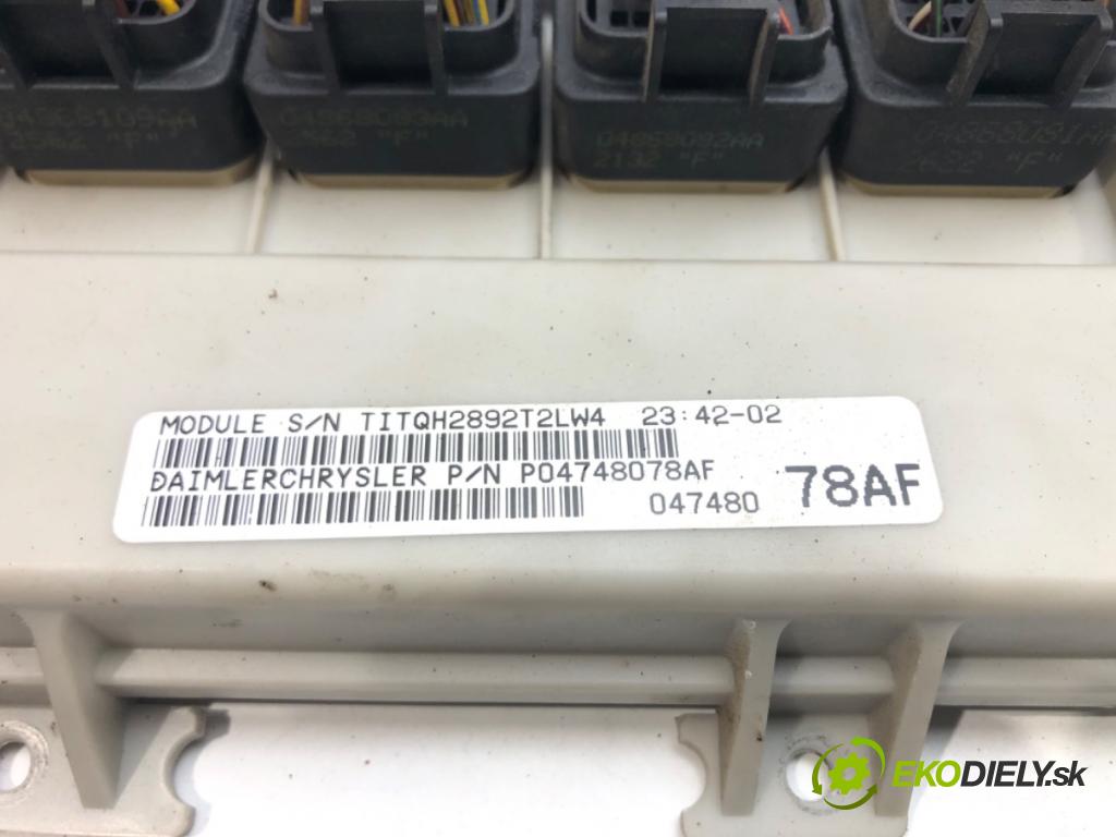 DODGE GRAND CARAVAN Mini Cargo Van 2000 - 2007    3.3 134 kW [182 KM] benzyna 2003 - 2006  Modul komfortu P04748078AF (Moduly komfortu)