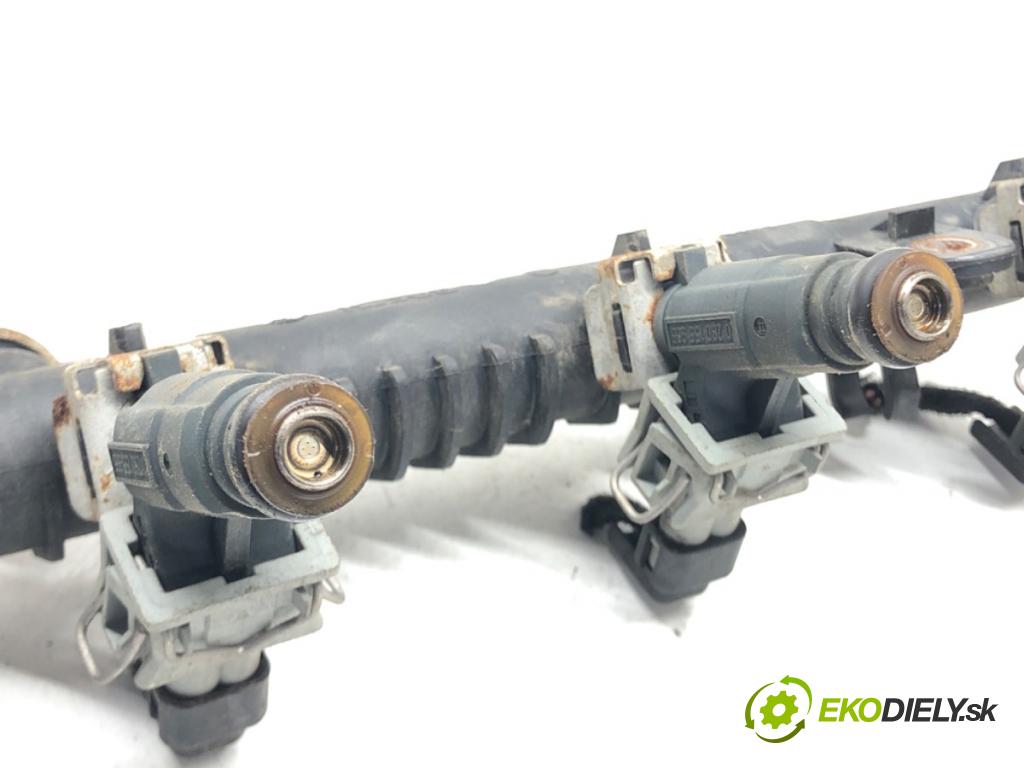 OPEL AGILA (A) (H00) 2000 - 2007    1.2 16V (F68) 55 kW [75 KM] benzyna 2000 - 2007  Lišta vstrekovacia Vstrekovacie ventily 0280155965 (Vstrekovacie lišty)