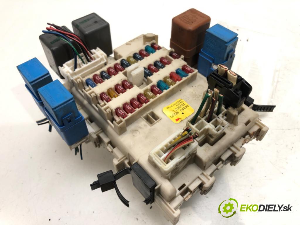 NISSAN PRIMERA (P12) 2002 - 2022    1.9 dCi 88 kW [120 KM] olej napędowy 2003 - 2007  Modul komfortu 24350AV700 (Moduly komfortu)