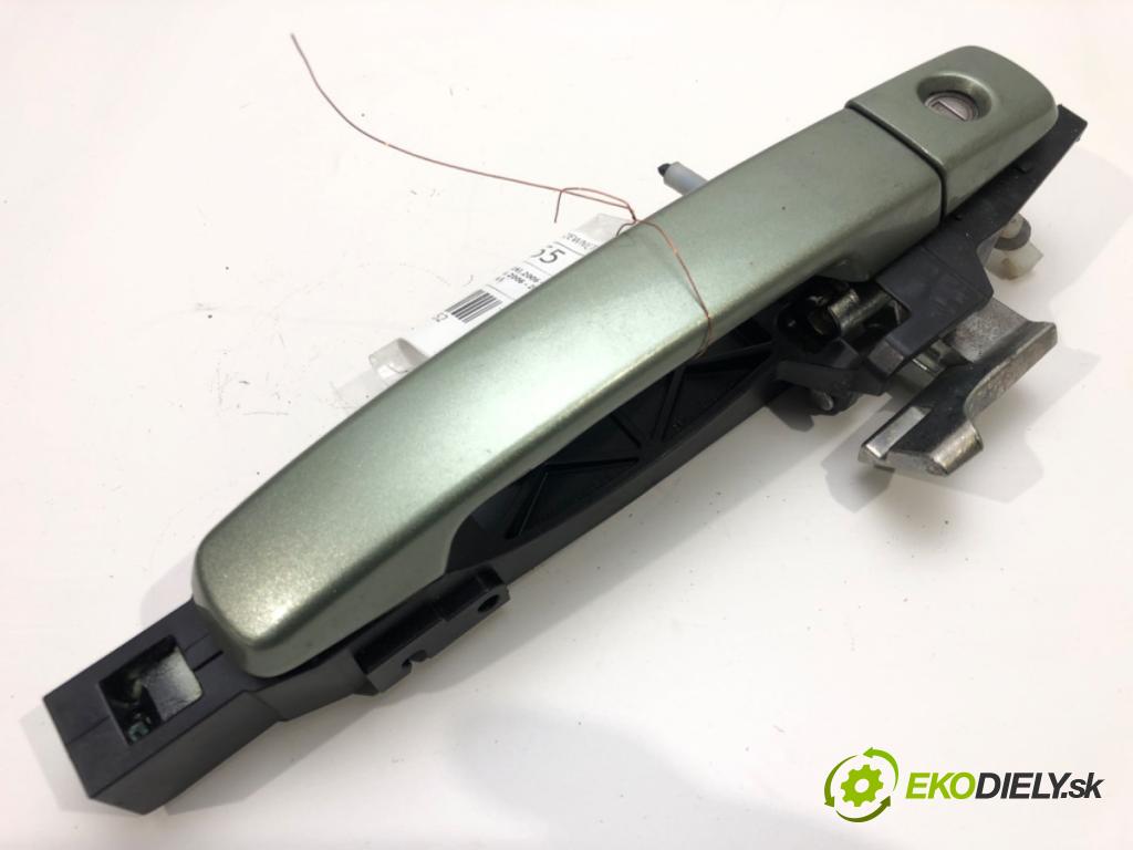 NISSAN SENTRA VI (B16) 2006 - 2013    2.0 104 kW [141 KM] benzyna 2006 - 2012  Kľučka predný ľavá strana vonkajšia  (Vonkajšie predné ľavé)