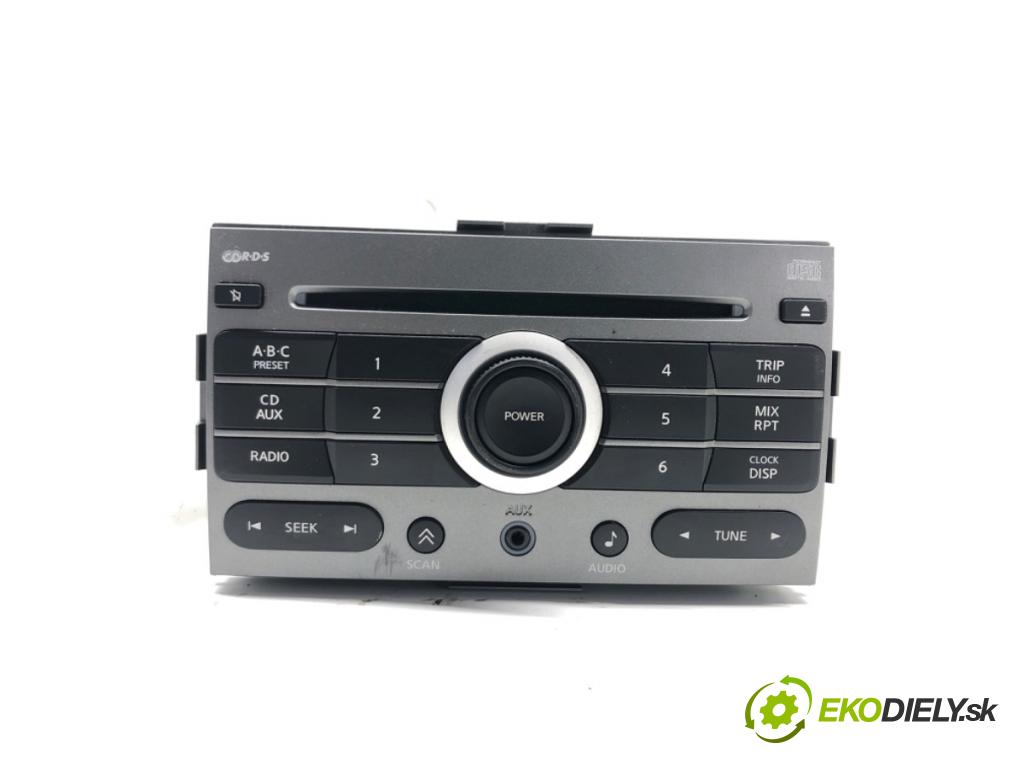 NISSAN SENTRA VI (B16) 2006 - 2013    2.0 104 kW [141 KM] benzyna 2006 - 2012  RADIO 28185ZE80B (Audio zariadenia)