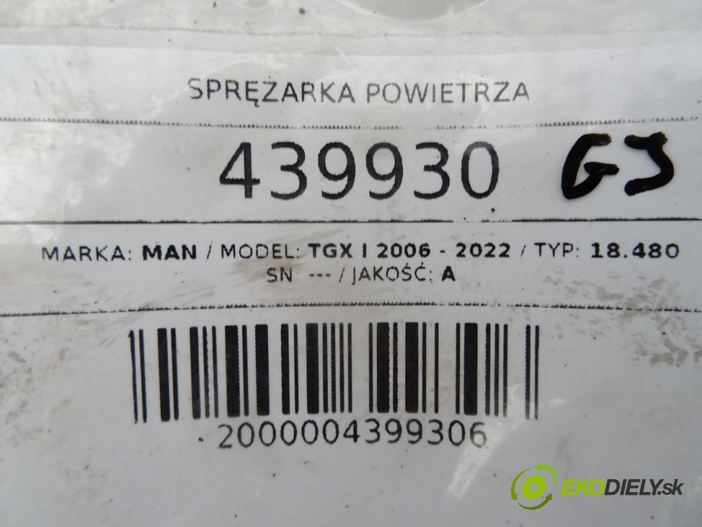 MAN TGX I 2006 - 2022 18.480 kompresor vzduchu (Ostatní)