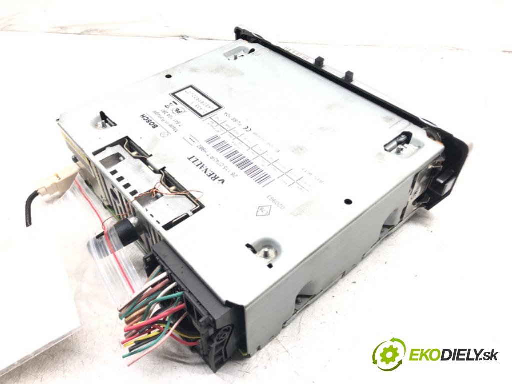 RENAULT SCÉNIC III (JZ0/1_) 2008 - 2022    1.5 dCi (JZ02, JZ0R) 70 kW [95 KM] olej napędowy 2  RADIO 281150743R (Audio zariadenia)