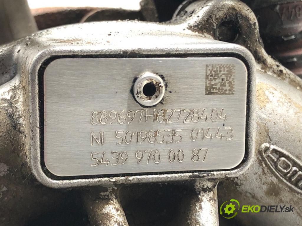 RENAULT SCÉNIC III (JZ0/1_) 2008 - 2022    1.5 dCi (JZ02, JZ0R) 70 kW [95 KM] olej napędowy 2  Turbodúchadlo,turbo 54399700087 (Turbodúchadlá (kompletné))