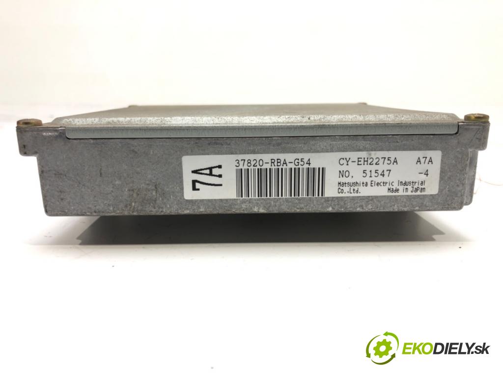 HONDA ACCORD VII (CL, CN) 2003 - 2012    2.0 (CL7) 114 kW [155 KM] benzyna 2003 - 2008  riadiaca jednotka Motor 37820-RBA-G54 (Riadiace jednotky)