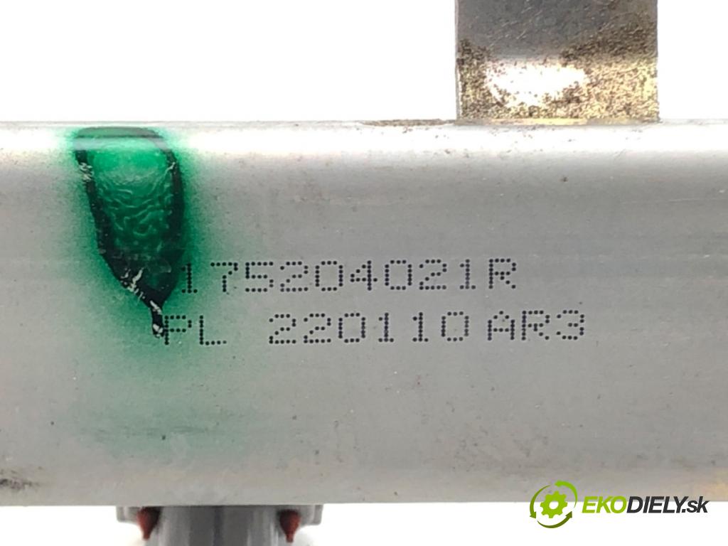 DACIA DUSTER (HM_) 2017 - 2022    1.0 TCe 90 67 kW [91 KM] benzyna 2021 - 2022  Lišta vstrekovacia Vstrekovacie ventily 175204021R (Vstrekovacie lišty)