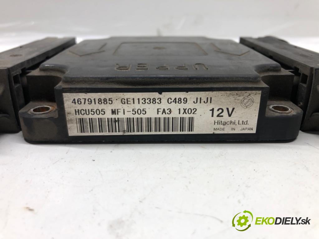 FIAT STILO (192_) 2001 - 2010    1.8 16V (192AXC1A, 192BXC1A) 98 kW [133 KM] benzyn  riadiaca jednotka Motor 46791885 (Riadiace jednotky)