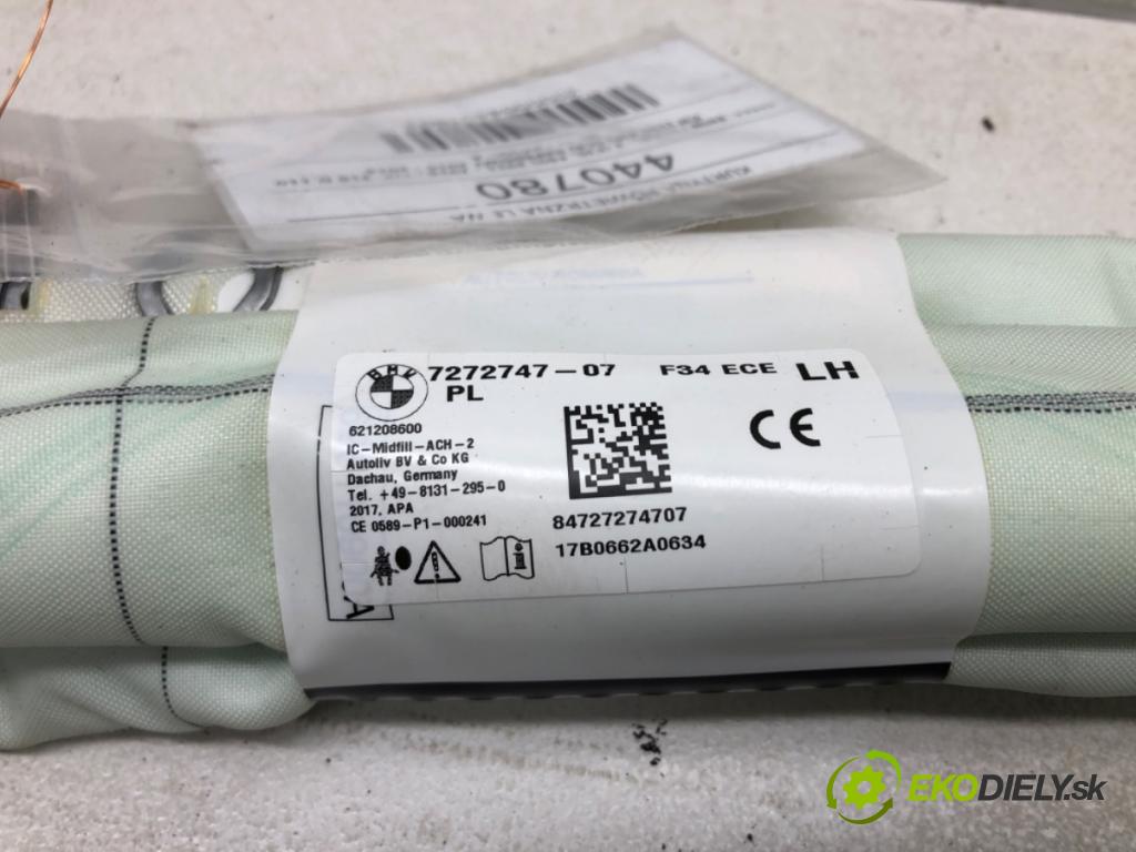 BMW 3 Gran Turismo (F34) 2012 - 2022    318 d 105 kW [143 KM] olej napędowy 2013 - 2015  Stropný ľavá strana 7272747 (Airbagy)