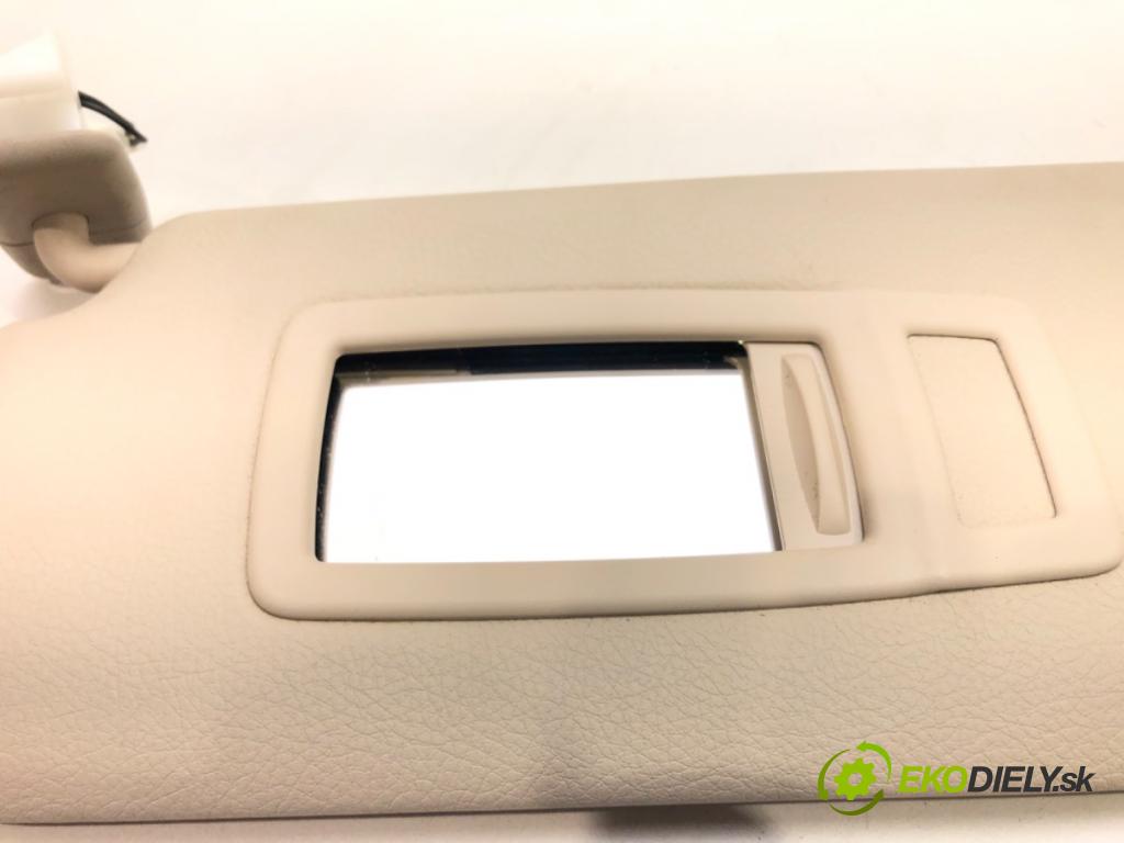 BMW 3 Gran Turismo (F34) 2012 - 2022    318 d 105 kW [143 KM] olej napędowy 2013 - 2015  Clona slnečná ľavá strana  (Ostatné)