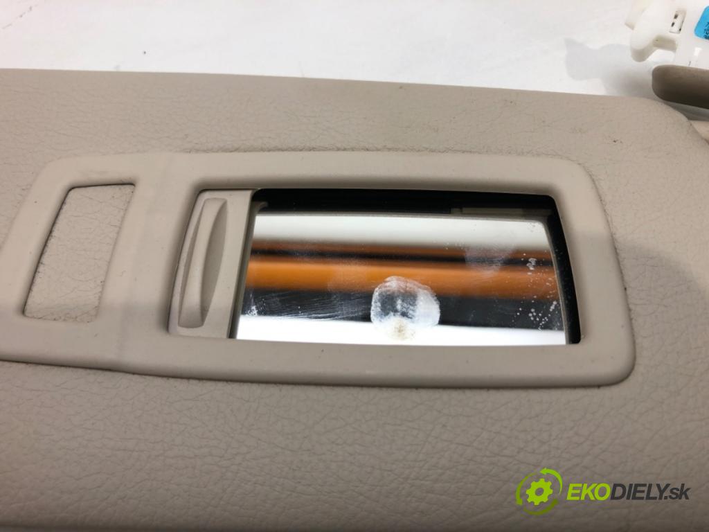 BMW 3 Gran Turismo (F34) 2012 - 2022    318 d 105 kW [143 KM] olej napędowy 2013 - 2015  Clona slnečná pravá  (Ostatné)