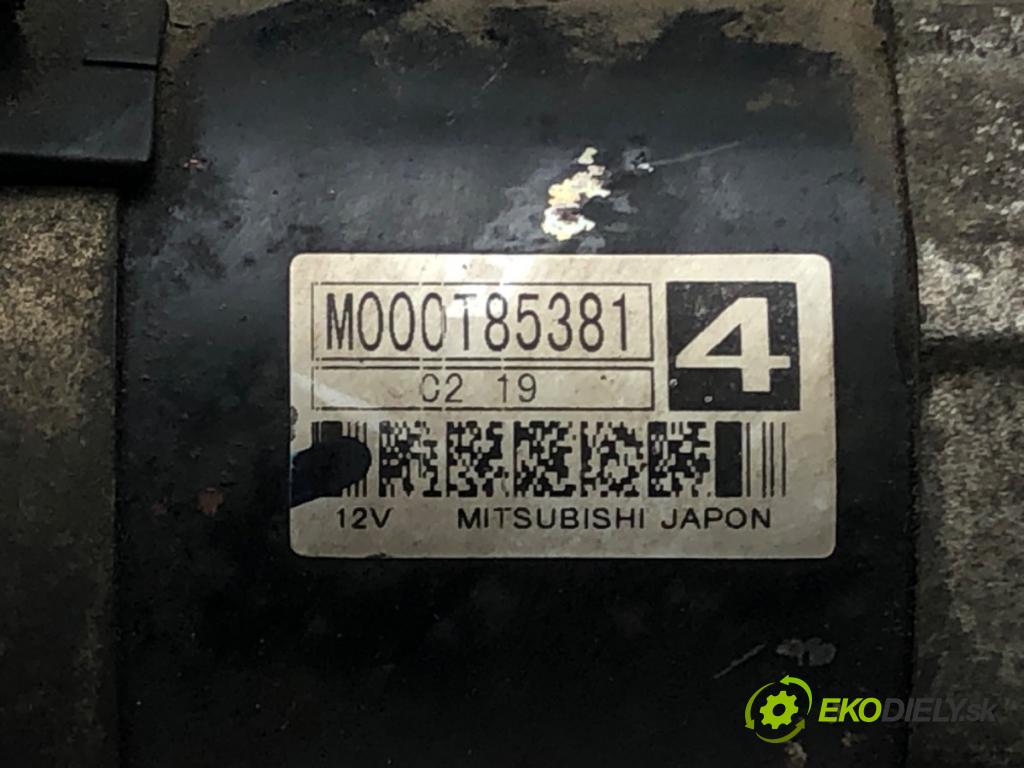 CITROEN C5 I (DC_) 2001 - 2005    2.0 16V (DCRFNC, DCRFNF) 100 kW [136 KM] benzyna 2  Štartér M000T85381 (Štartéry)