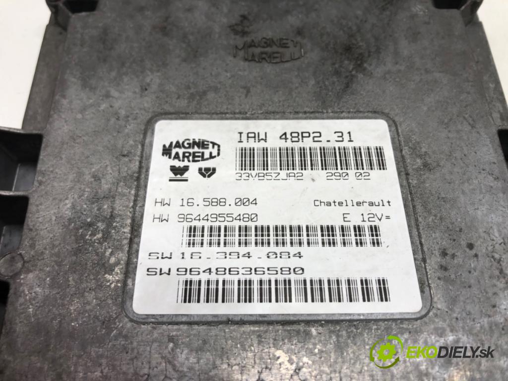 CITROEN C5 I (DC_) 2001 - 2005    2.0 16V (DCRFNC, DCRFNF) 100 kW [136 KM] benzyna 2  riadiaca jednotka Motor 9648636580 (Riadiace jednotky)